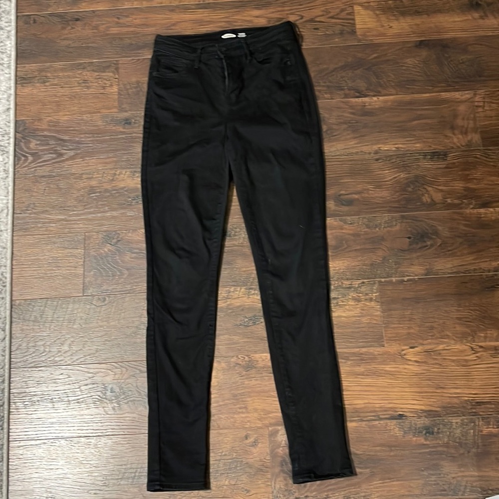 Old Navy Rockstar Super Skinny Black Jeans